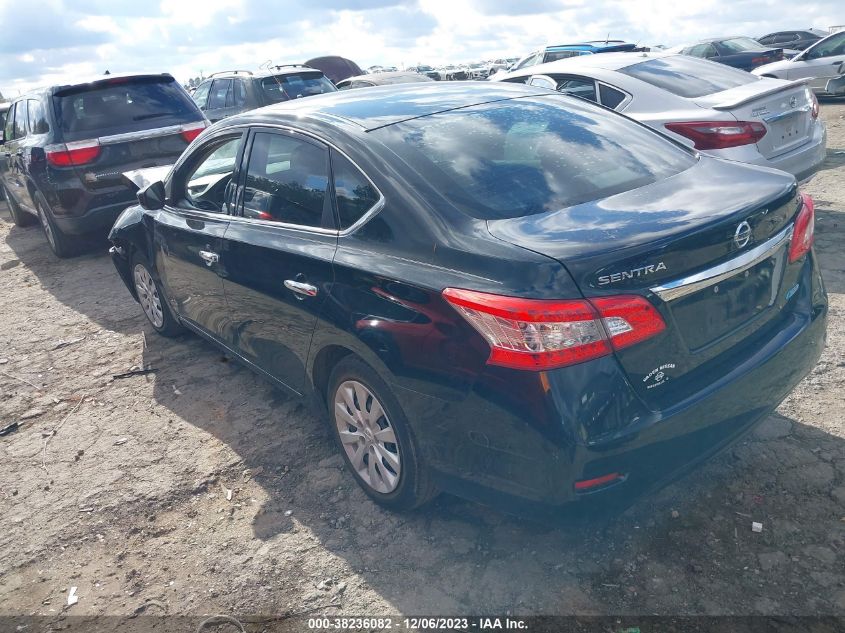 2014 Nissan Sentra Sv VIN: 3N1AB7AP5EL658512 Lot: 38236082