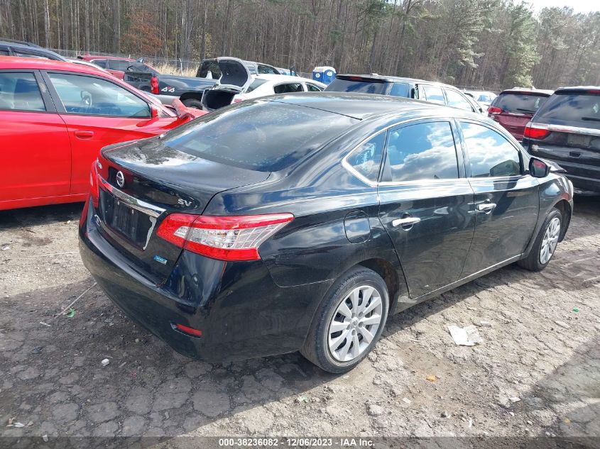 2014 Nissan Sentra Sv VIN: 3N1AB7AP5EL658512 Lot: 38236082