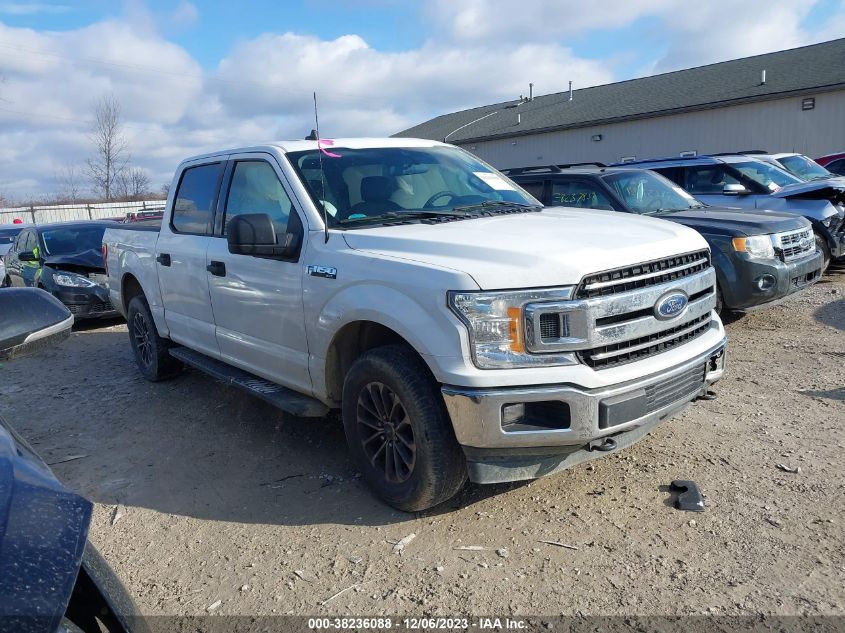 2019 Ford F-150 Xlt VIN: 1FTEW1E54KFA20525 Lot: 38236088