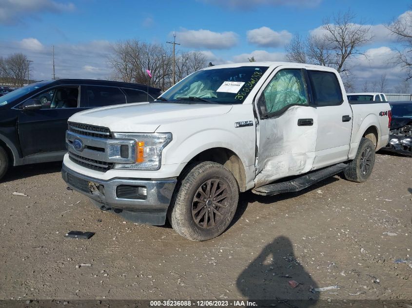 1FTEW1E54KFA20525 2019 Ford F-150 Xlt