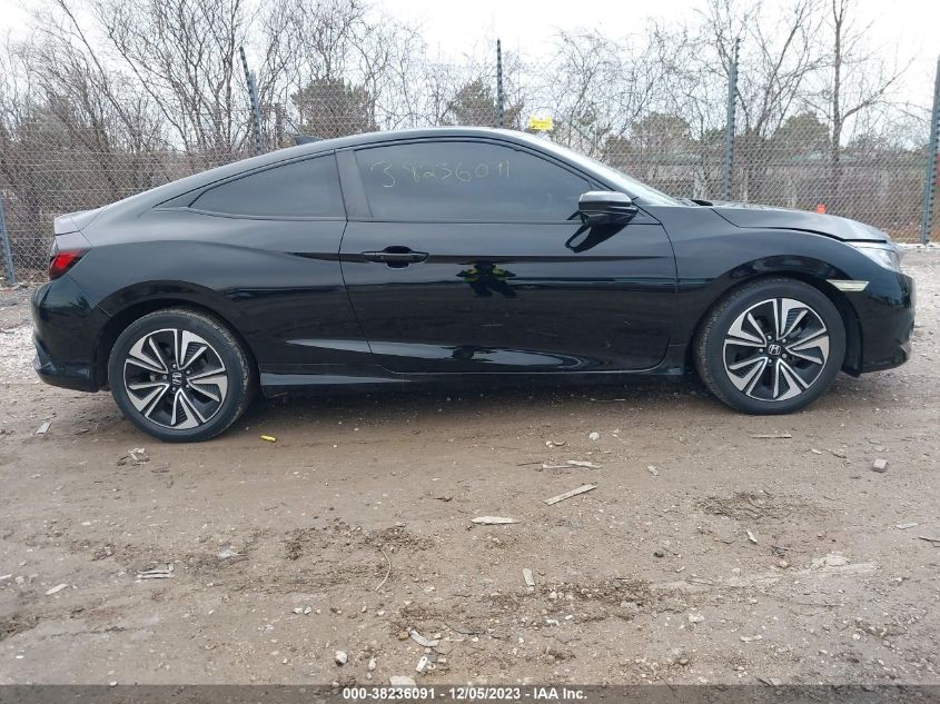 2018 Honda Civic Coupe Ex-T VIN: 2HGFC3B39JH354818 Lot: 38236091