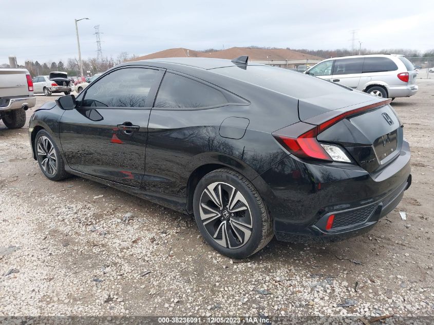 2018 Honda Civic Coupe Ex-T VIN: 2HGFC3B39JH354818 Lot: 38236091