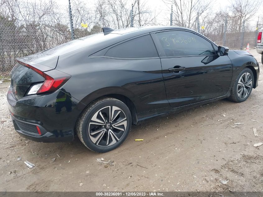 2018 Honda Civic Coupe Ex-T VIN: 2HGFC3B39JH354818 Lot: 38236091