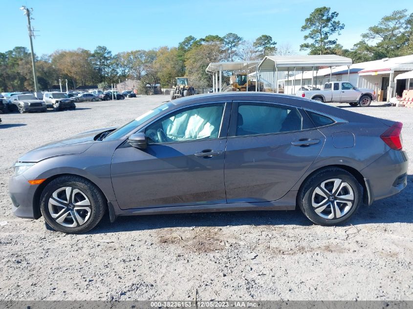 2018 Honda Civic Lx VIN: 2HGFC2F56JH592857 Lot: 38236153