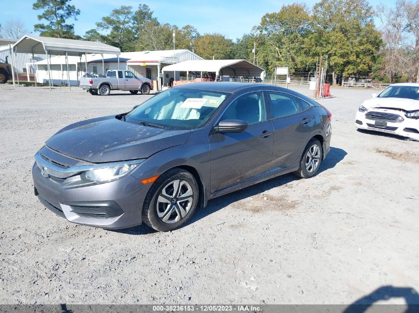 2018 Honda Civic Lx VIN: 2HGFC2F56JH592857 Lot: 38236153