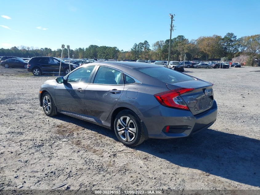 2018 Honda Civic Lx VIN: 2HGFC2F56JH592857 Lot: 38236153