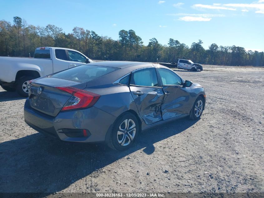 2018 Honda Civic Lx VIN: 2HGFC2F56JH592857 Lot: 38236153