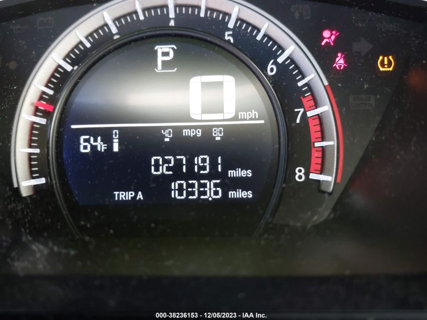 2018 Honda Civic Lx VIN: 2HGFC2F56JH592857 Lot: 38236153