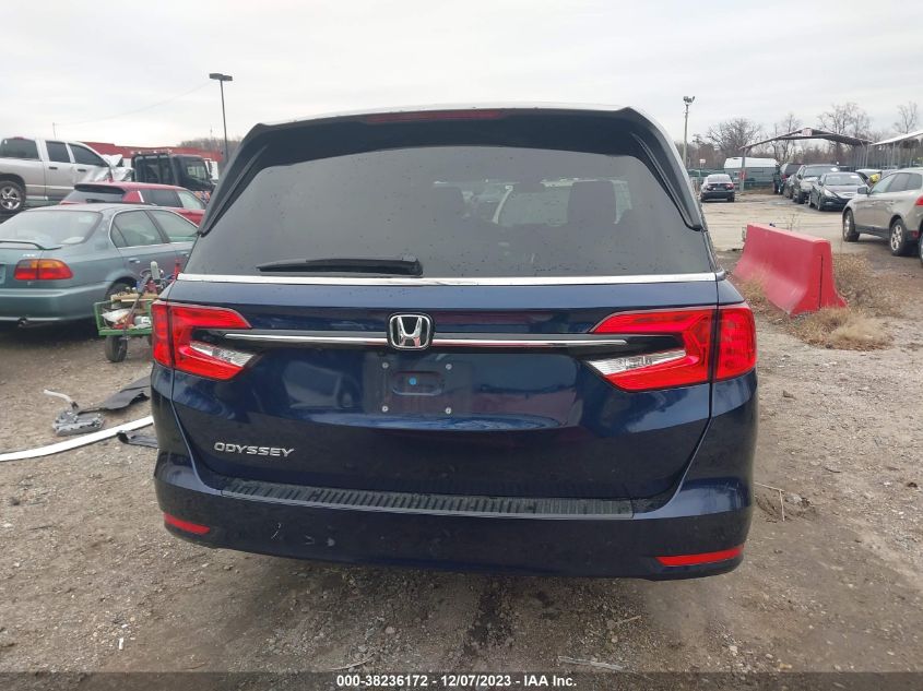 2022 Honda Odyssey Lx VIN: 5FNRL6H2XNB009952 Lot: 38236172