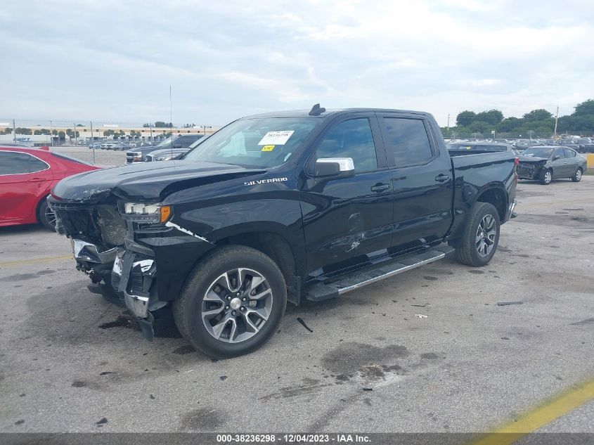 2021 Chevrolet Silverado 1500 2Wd Short Bed Lt VIN: 3GCPWCED5MG473534 Lot: 38236298