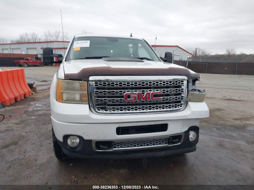 2013 GMC Sierra 2500Hd Denali VIN: 1GT125E80DF196521 Lot: 38236303