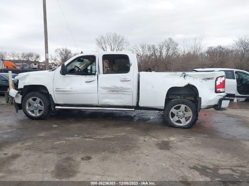 2013 GMC Sierra 2500Hd Denali VIN: 1GT125E80DF196521 Lot: 38236303