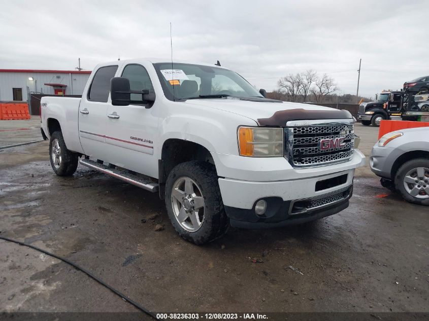 2013 GMC Sierra 2500Hd Denali VIN: 1GT125E80DF196521 Lot: 38236303