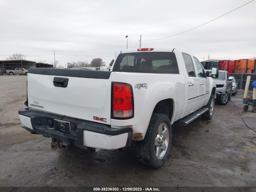 2013 GMC Sierra 2500Hd Denali VIN: 1GT125E80DF196521 Lot: 38236303