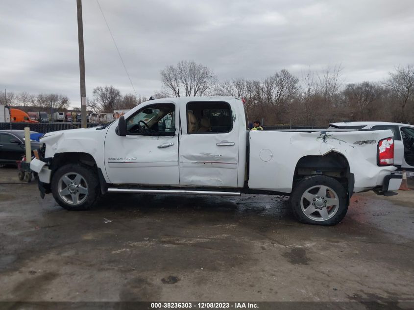 2013 GMC Sierra 2500Hd Denali VIN: 1GT125E80DF196521 Lot: 38236303