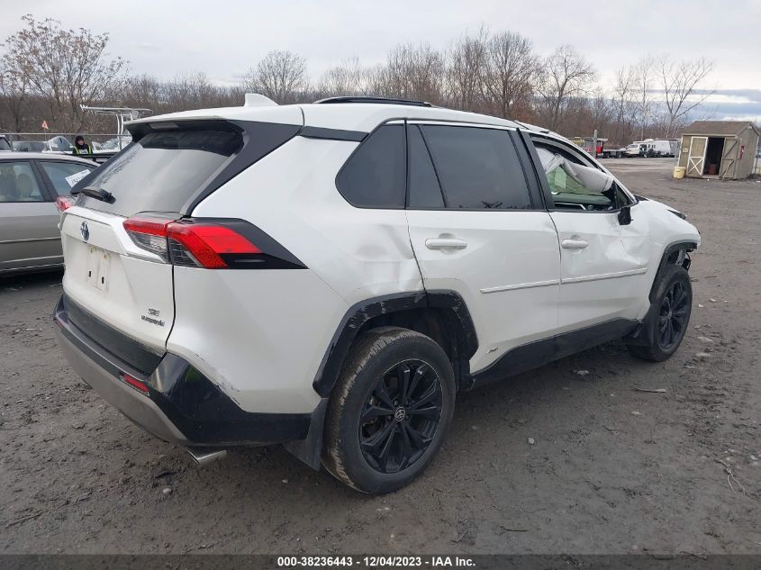 2022 Toyota Rav4 Se VIN: JTM16RFV7ND070847 Lot: 38236443