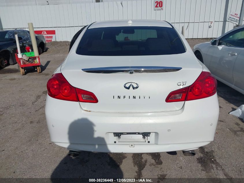 2013 Infiniti G37 Journey VIN: JN1CV6AP6DM305307 Lot: 38236449