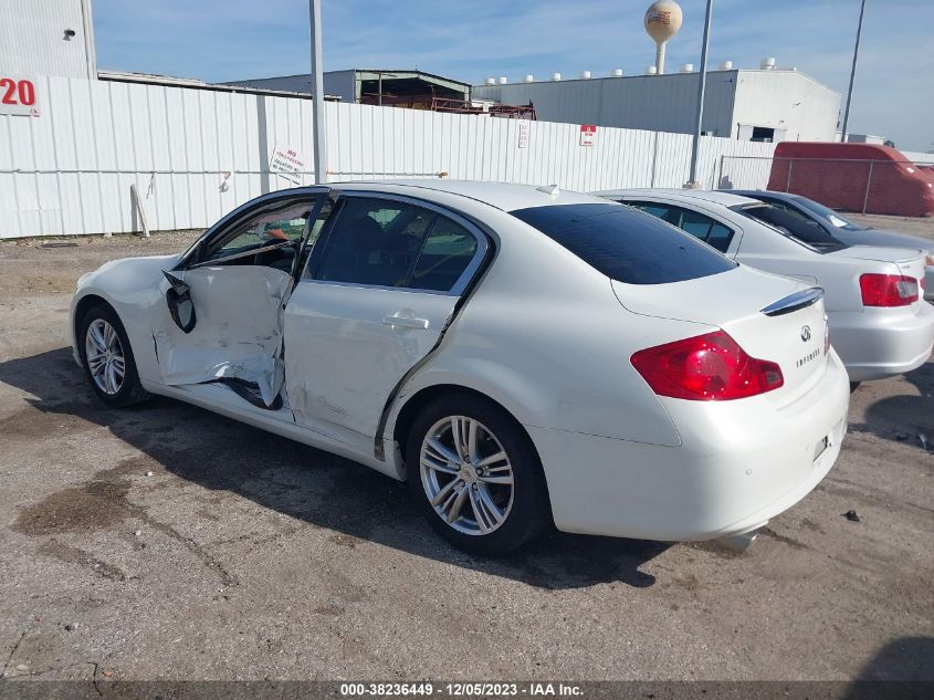 2013 Infiniti G37 Journey VIN: JN1CV6AP6DM305307 Lot: 38236449