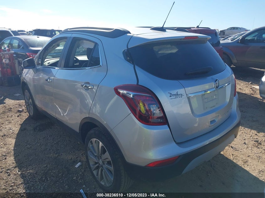 VIN KL4CJASBXKB761182 2019 BUICK ENCORE FWD PREFERRED