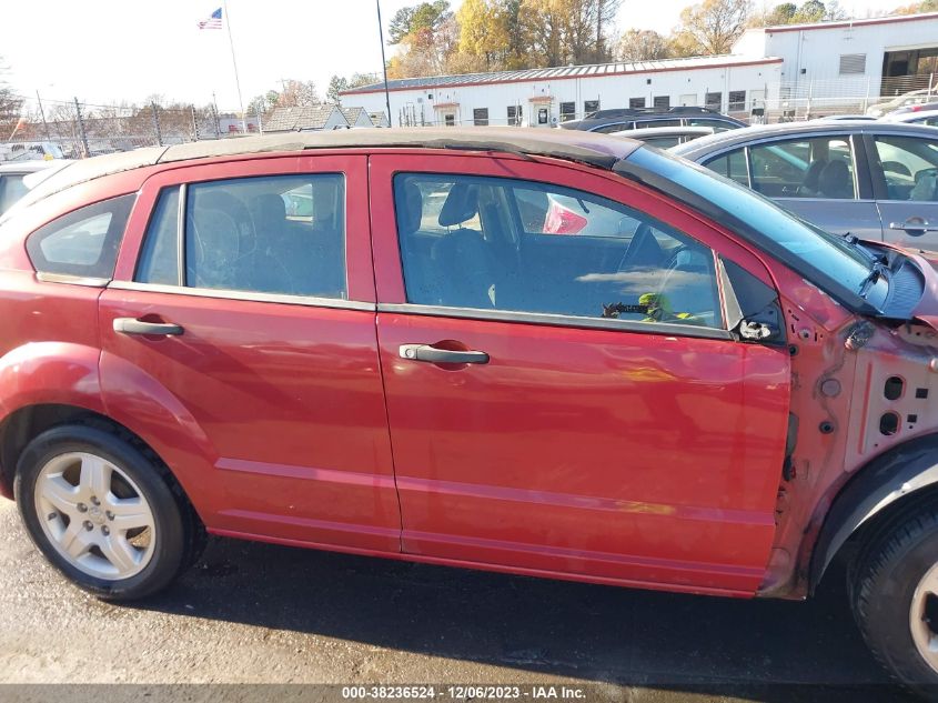 2008 Dodge Caliber Se VIN: 1B3HB28C78D660078 Lot: 38236524