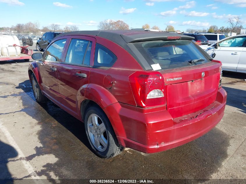 2008 Dodge Caliber Se VIN: 1B3HB28C78D660078 Lot: 38236524