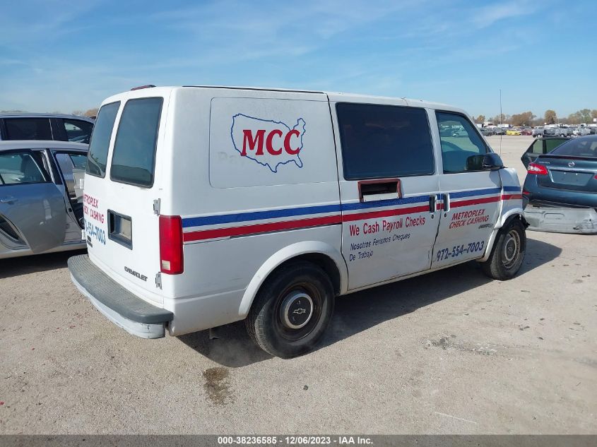 1998 Chevrolet Astro VIN: 1GCDM19W3WB181031 Lot: 38236585