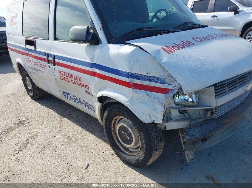 1998 Chevrolet Astro VIN: 1GCDM19W3WB181031 Lot: 38236585