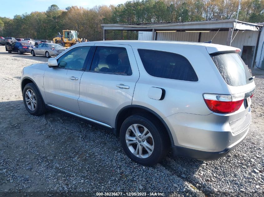 2013 Dodge Durango Sxt VIN: 1C4RDHAG4DC643557 Lot: 38236677