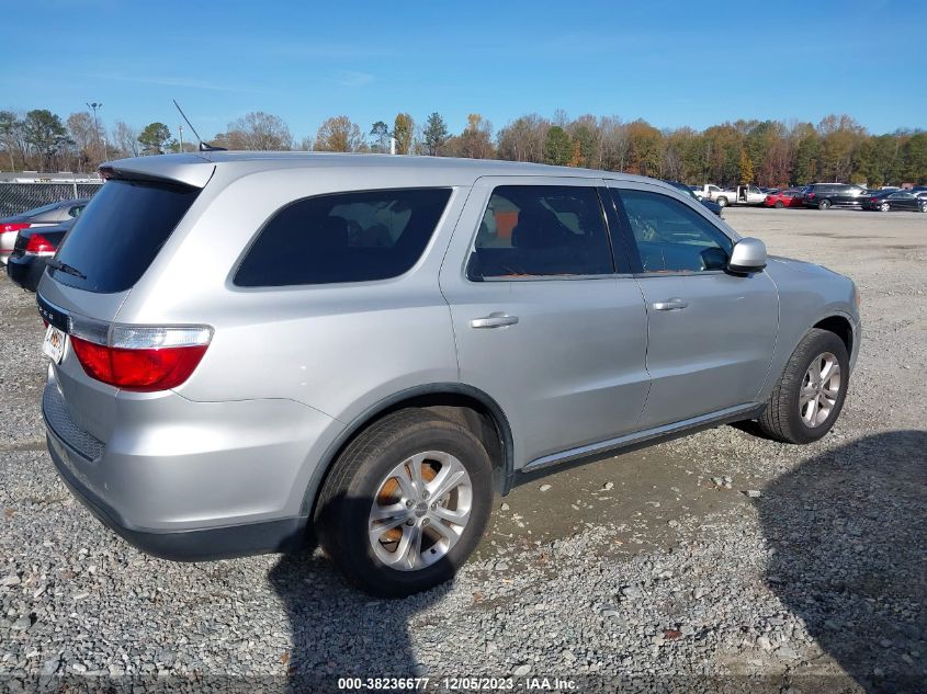 2013 Dodge Durango Sxt VIN: 1C4RDHAG4DC643557 Lot: 38236677