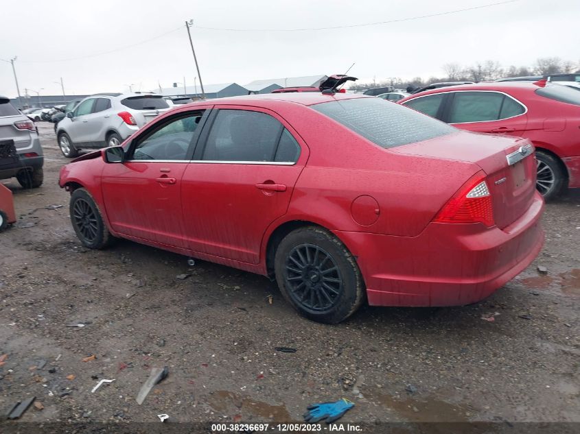 3FAHP0JA0CR334478 2012 Ford Fusion Sel