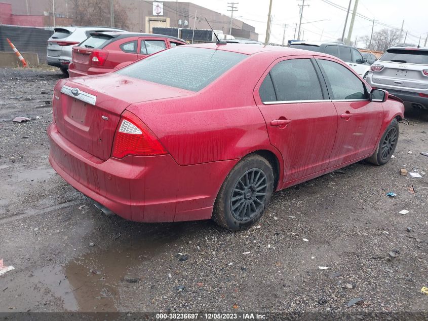 2012 Ford Fusion Sel VIN: 3FAHP0JA0CR334478 Lot: 38236697