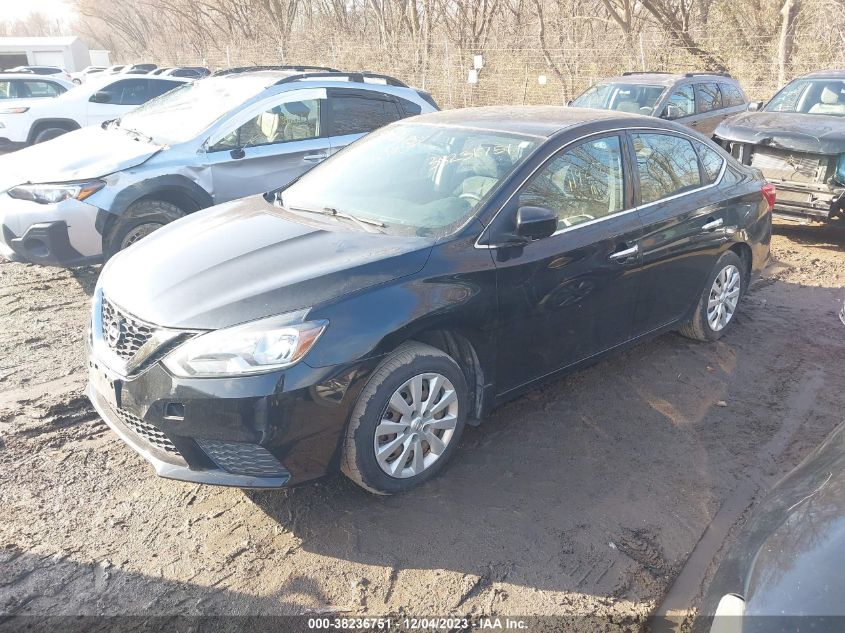 2016 Nissan Sentra S/Sv/Sr/Sl VIN: 3N1AB7AP7GY220922 Lot: 38236751