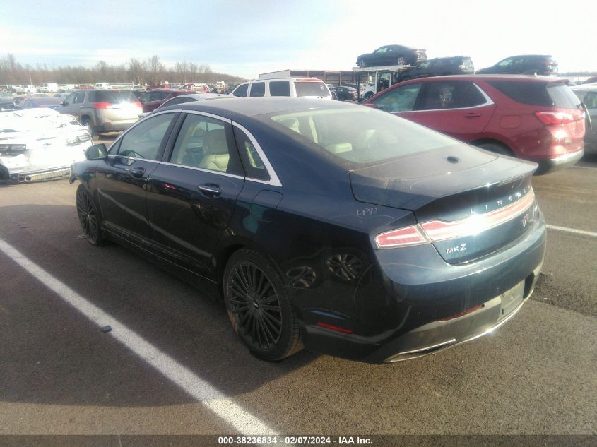 2017 Lincoln Mkz Hybrid Reserve VIN: 3LN6L5MU1HR648191 Lot: 38236834