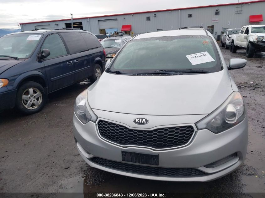 KNAFK4A62E5186419 2014 Kia Forte Lx