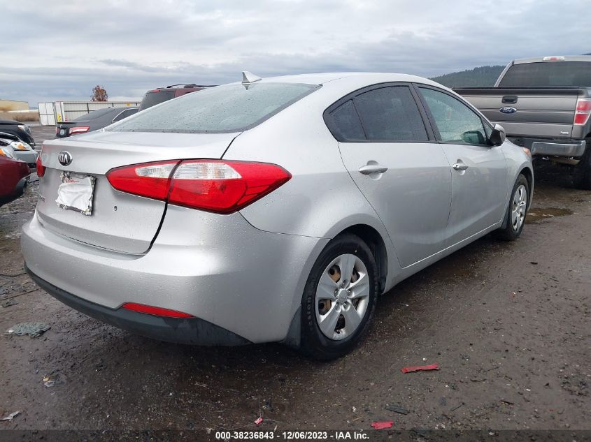 KNAFK4A62E5186419 2014 Kia Forte Lx