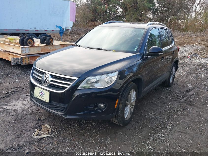 2011 Volkswagen Tiguan Se VIN: WVGBV7AX6BW531424 Lot: 38236845