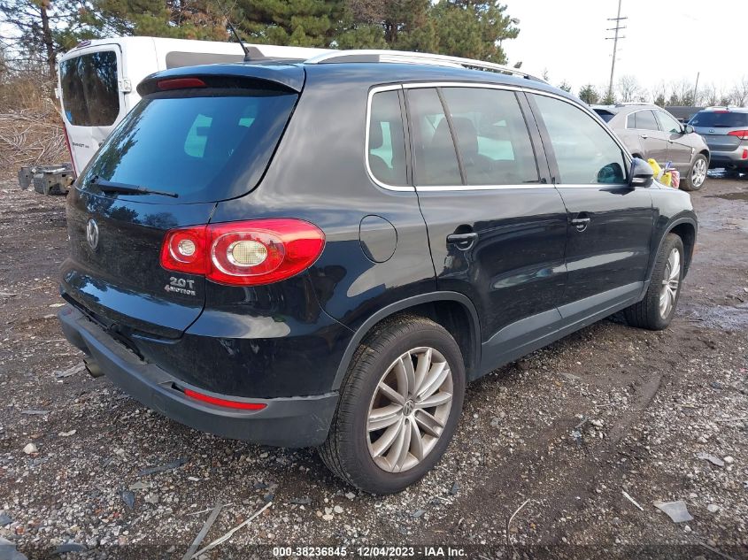 2011 Volkswagen Tiguan Se VIN: WVGBV7AX6BW531424 Lot: 38236845