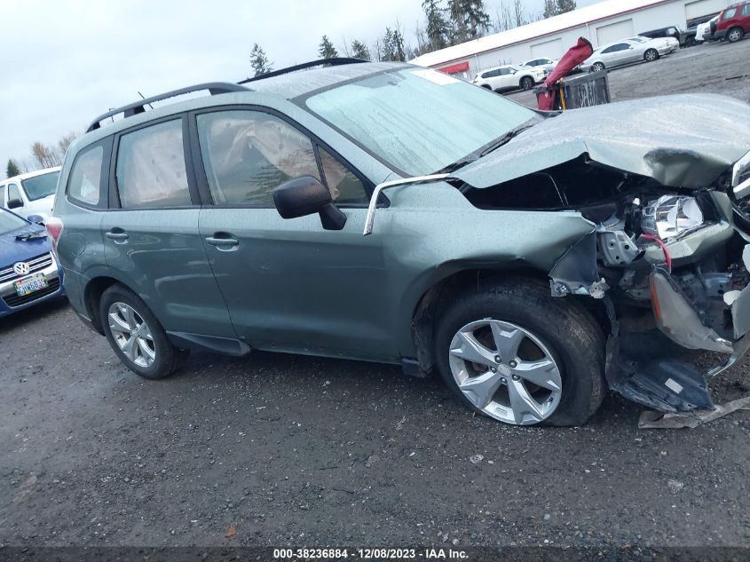 2015 Subaru Forester 2.5I VIN: JF2SJABC7FH823975 Lot: 38236884