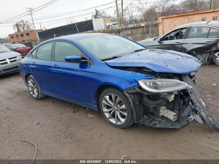 2015 Chrysler 200 S VIN: 1C3CCCBBXFN559849 Lot: 38236907