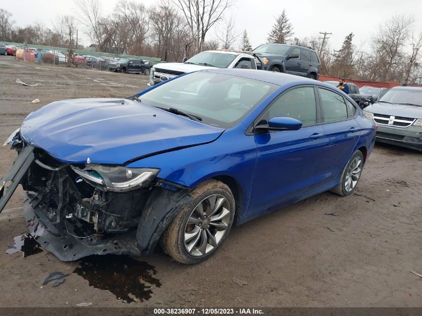 2015 Chrysler 200 S VIN: 1C3CCCBBXFN559849 Lot: 38236907