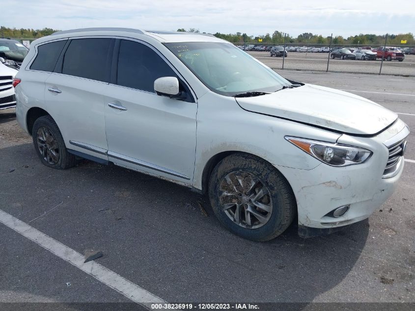 2013 Infiniti Jx35 VIN: 5N1AL0MN4DC311111 Lot: 38236919