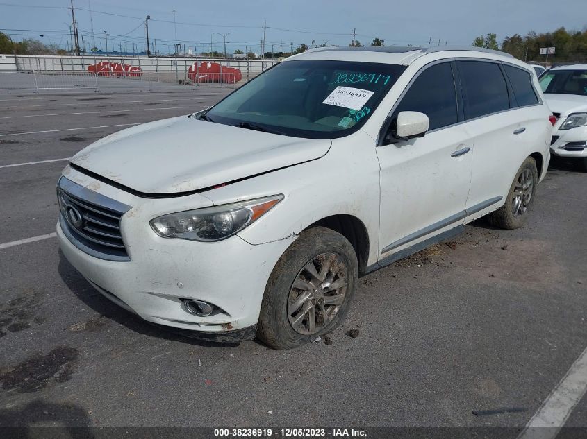 2013 Infiniti Jx35 VIN: 5N1AL0MN4DC311111 Lot: 38236919