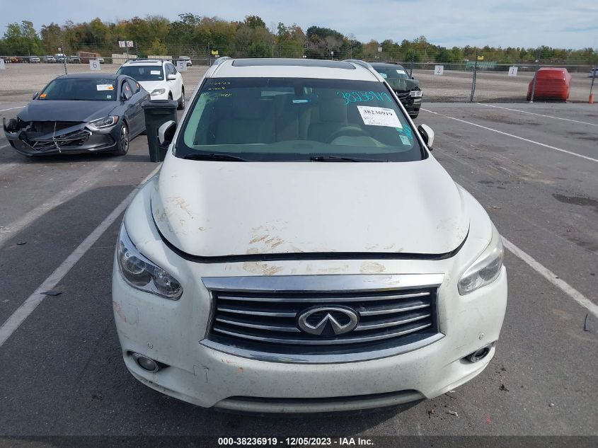 2013 Infiniti Jx35 VIN: 5N1AL0MN4DC311111 Lot: 38236919