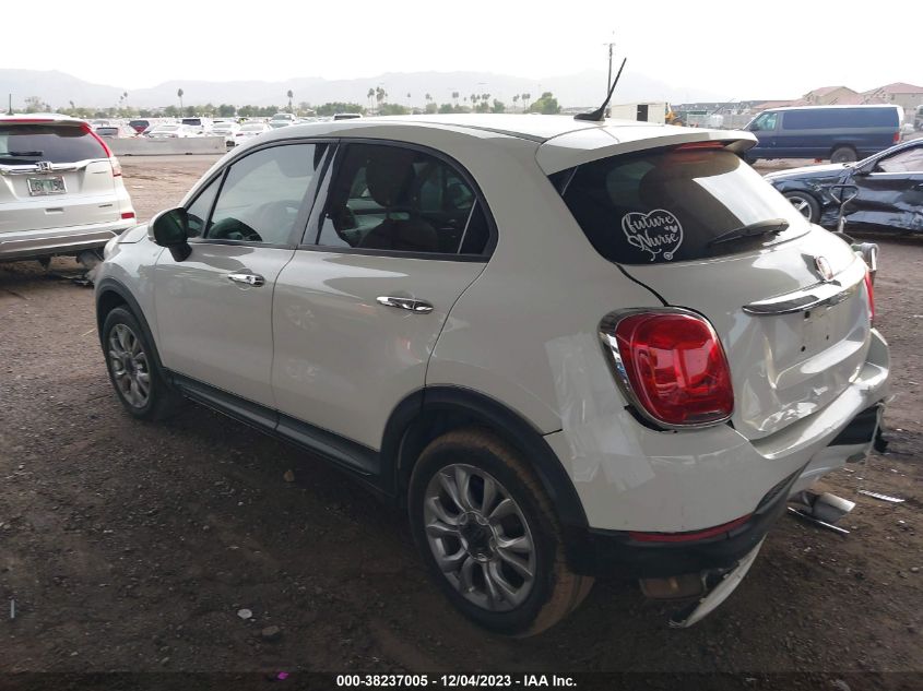 2016 Fiat 500X Easy VIN: ZFBCFXBT2GP398313 Lot: 38237005