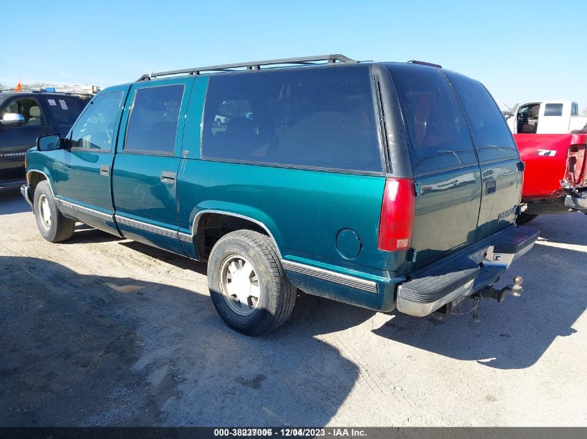 1999 Chevrolet Suburban 1500 Lt VIN: 3GNEC16R7XG104152 Lot: 40639348