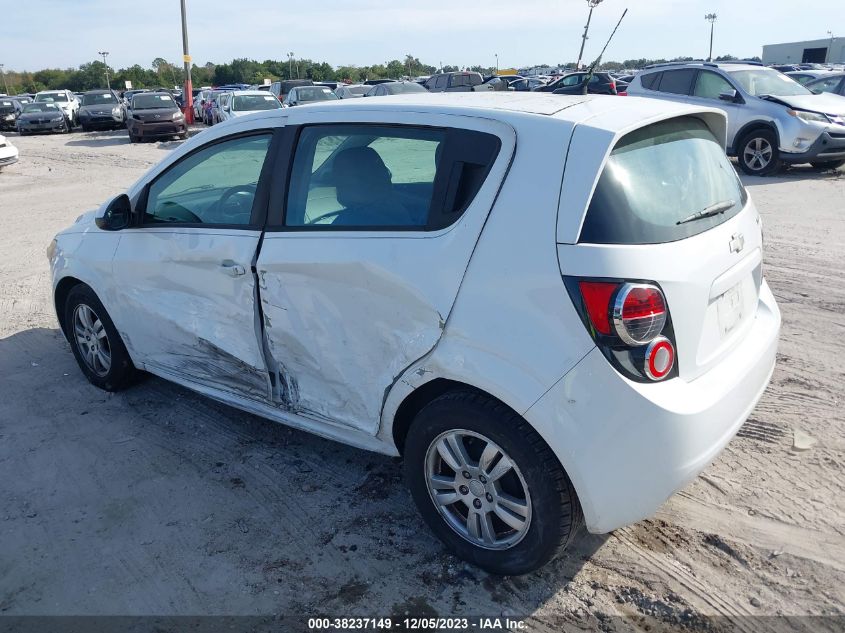 1G1JA6SH0D4243127 2013 Chevrolet Sonic Ls Auto