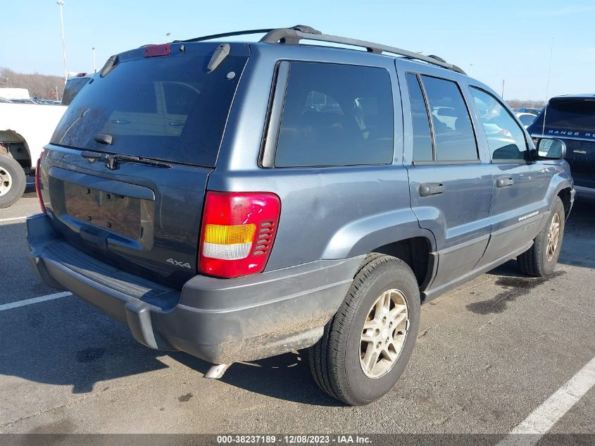 2004 Jeep Grand Cherokee Laredo VIN: 1J4GW48S54C144779 Lot: 38237189