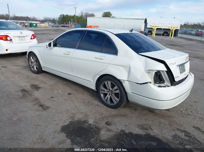 2011 Mercedes-Benz C 300 Luxury 4Matic VIN: WDDGF8BB1BR151864 Lot: 38237220