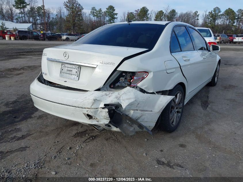 2011 Mercedes-Benz C 300 Luxury 4Matic VIN: WDDGF8BB1BR151864 Lot: 38237220