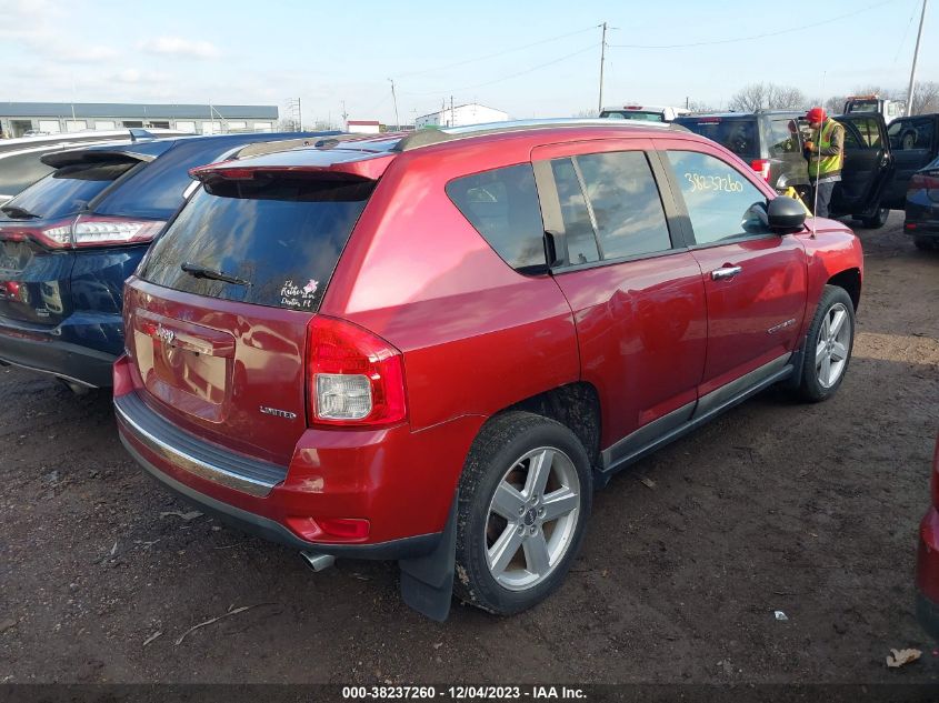 2011 Jeep Compass Limited VIN: 1J4NF5FB0BD134247 Lot: 38237260